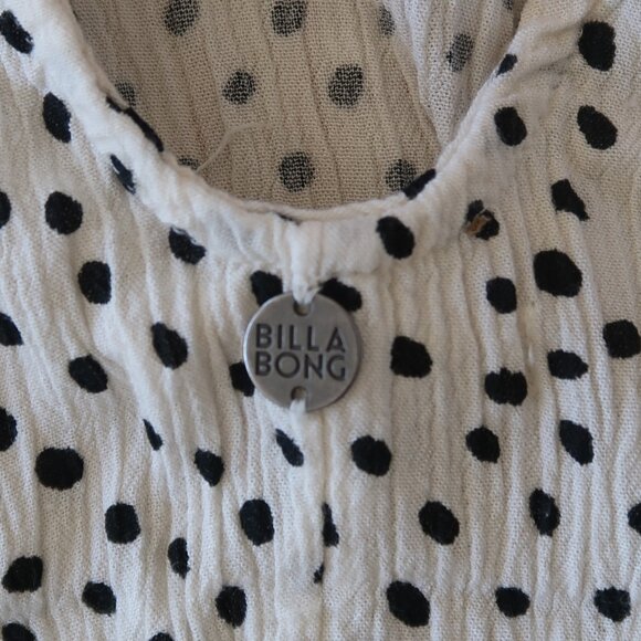 Polka Dot BILLABONG Top - Picture 4 of 5